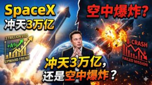 SpaceX冲向3万亿，市值？OR 灰烬？